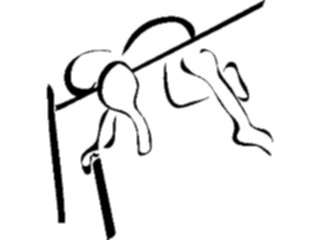 Sticker Custom Preview Image #121107 Sports Cartoons T F Pole Vaulter05