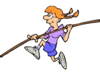 Sticker Custom Preview Image #121111 Sports Cartoons T F Pole Vaulter09