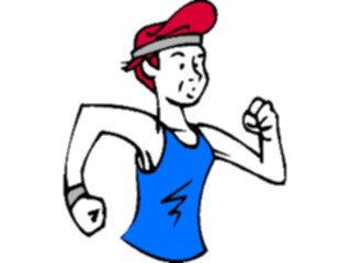 Sticker Custom Preview Image #121135 Sports Cartoons T F Runner13