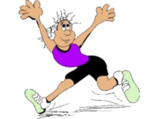 Sticker Custom Preview Image #121141 Sports Cartoons T F Runner19