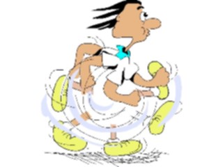 Sticker Custom Preview Image #121144 Sports Cartoons T F Runner22