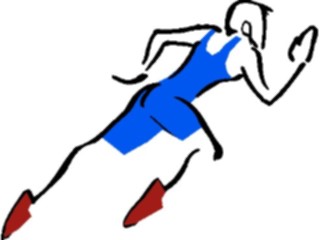 Sticker Custom Preview Image #121159 Sports Cartoons T F Runner37