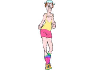 Sticker Custom Preview Image #121162 Sports Cartoons T F Runner40