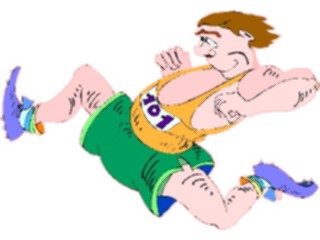 Sticker Custom Preview Image #121164 Sports Cartoons T F Runner42