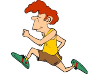 Sticker Custom Preview Image #121168 Sports Cartoons T F Runner46