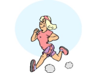 Sticker Custom Preview Image #121174 Sports Cartoons T F Runner52