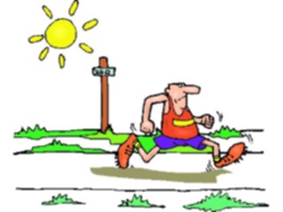 Sticker Custom Preview Image #121177 Sports Cartoons T F Runner55