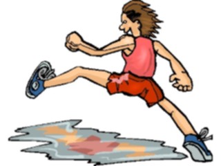 Sticker Custom Preview Image #121178 Sports Cartoons T F Runner56