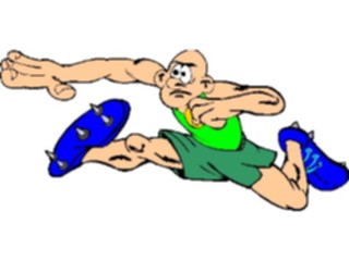 Sticker Custom Preview Image #121179 Sports Cartoons T F Runner57