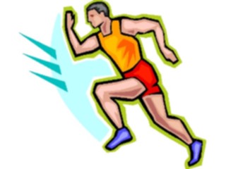 Sticker Custom Preview Image #121180 Sports Cartoons T F Runner58