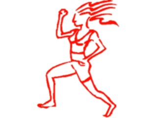 Sticker Custom Preview Image #121184 Sports Cartoons T F Runner62