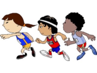 Sticker Custom Preview Image #121197 Sports Cartoons T F Runners8