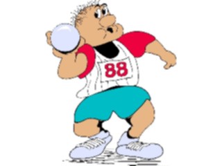 Sticker Custom Preview Image #121203 Sports Cartoons T F Shot Put3