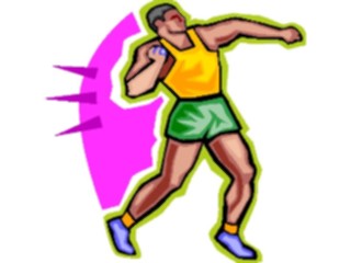 Sticker Custom Preview Image #121208 Sports Cartoons T F Shot Put8