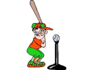 Sticker Custom Preview Image #121214 Sports Cartoons Tee Ball1