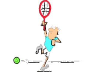 Sticker Custom Preview Image #121222 Sports Cartoons Tennis007