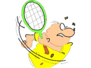 Sticker Custom Preview Image #121224 Sports Cartoons Tennis009