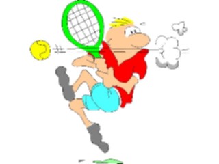 Sticker Custom Preview Image #121225 Sports Cartoons Tennis010