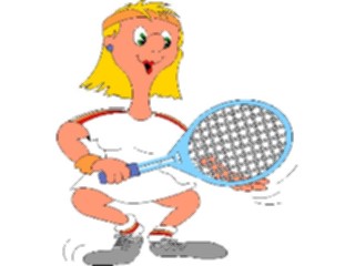 Sticker Custom Preview Image #121227 Sports Cartoons Tennis012