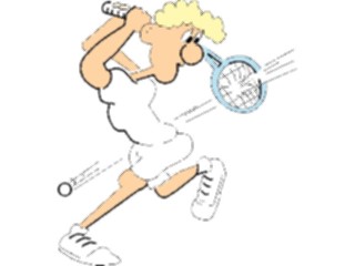 Sticker Custom Preview Image #121231 Sports Cartoons Tennis016