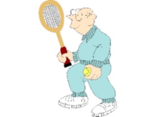 Sticker Custom Preview Image #121234 Sports Cartoons Tennis019