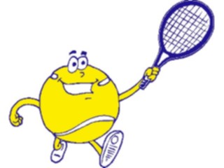 Sticker Custom Preview Image #121237 Sports Cartoons Tennis022