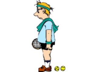 Sticker Custom Preview Image #121239 Sports Cartoons Tennis024