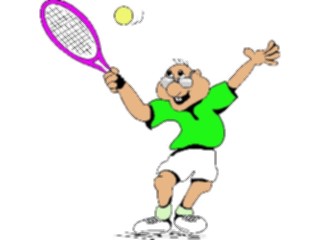 Sticker Custom Preview Image #121248 Sports Cartoons Tennis033