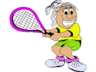 Sticker Custom Preview Image #121261 Sports Cartoons Tennis046