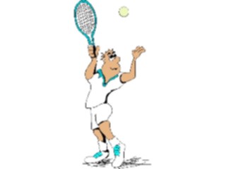 Sticker Custom Preview Image #121262 Sports Cartoons Tennis047