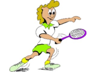 Sticker Custom Preview Image #121265 Sports Cartoons Tennis050