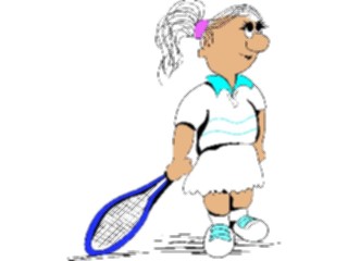 Sticker Custom Preview Image #121268 Sports Cartoons Tennis053