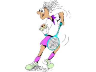 Sticker Custom Preview Image #121271 Sports Cartoons Tennis056