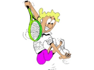 Sticker Custom Preview Image #121272 Sports Cartoons Tennis057