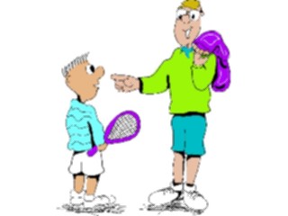 Sticker Custom Preview Image #121273 Sports Cartoons Tennis058