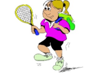 Sticker Custom Preview Image #121275 Sports Cartoons Tennis060