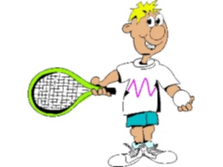 Sticker Custom Preview Image #121277 Sports Cartoons Tennis062