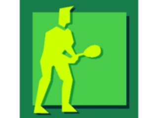 Sticker Custom Preview Image #121282 Sports Cartoons Tennis067