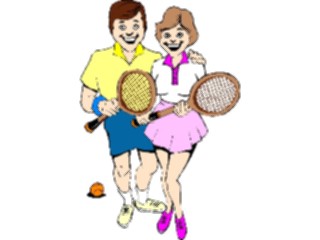 Sticker Custom Preview Image #121283 Sports Cartoons Tennis068