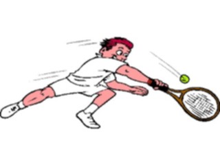 Sticker Custom Preview Image #121285 Sports Cartoons Tennis070