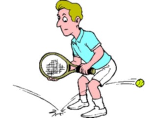 Sticker Custom Preview Image #121288 Sports Cartoons Tennis073