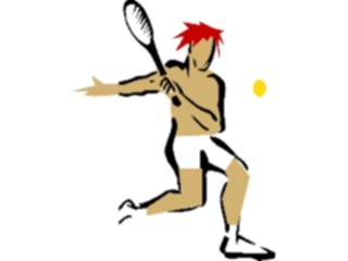 Sticker Custom Preview Image #121293 Sports Cartoons Tennis078