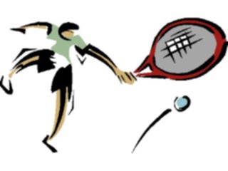 Sticker Custom Preview Image #121296 Sports Cartoons Tennis081