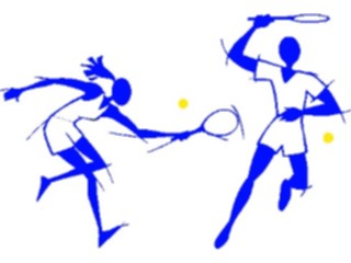 Sticker Custom Preview Image #121300 Sports Cartoons Tennis085