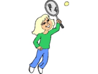 Sticker Custom Preview Image #121304 Sports Cartoons Tennis089