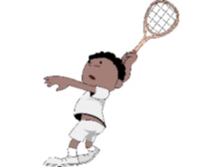 Sticker Custom Preview Image #121308 Sports Cartoons Tennis093