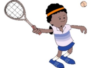 Sticker Custom Preview Image #121312 Sports Cartoons Tennis097