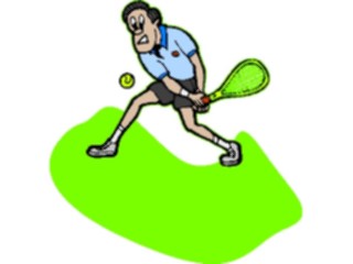 Sticker Custom Preview Image #121319 Sports Cartoons Tennis104