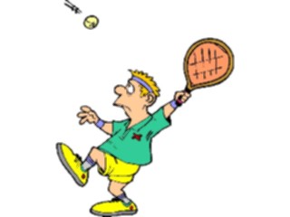 Sticker Custom Preview Image #121320 Sports Cartoons Tennis105