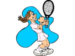 Sticker Custom Preview Image #121325 Sports Cartoons Tennis110